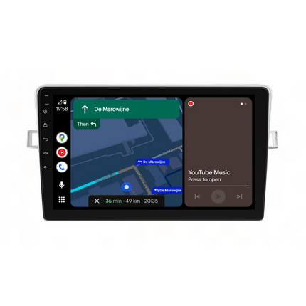Navigation til Toyota Verso 2009-2018 | CarPlay | Android Auto | WIFI | Bluetooth | QLED | XR6