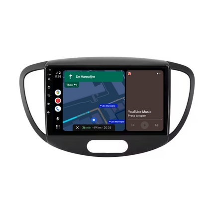 Navigation til Hyundai I10 2007-2013 | CarPlay | Android Auto | WIFI | Bluetooth | QLED | XR6