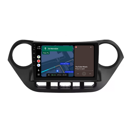 Navigation til Hyundai I10 2014-2017 | CarPlay | Android Auto | WIFI | Bluetooth | QLED | XR6