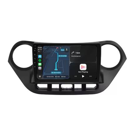 Navigation til Hyundai I10 2014-2017 | CarPlay | Android Auto | WIFI | Bluetooth | QLED | XR6