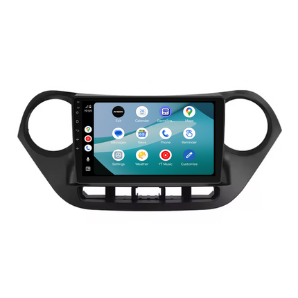 Navigation til Hyundai I10 2014-2017 | CarPlay | Android Auto | WIFI | Bluetooth | QLED | XR6