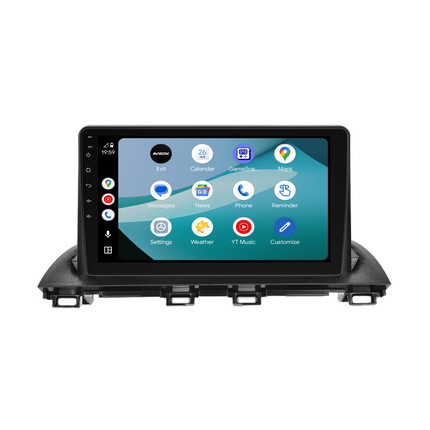 Navigationssystem til Mazda 3 2014–2019 | CarPlay | Android Auto | DAB | Bluetooth | XR6