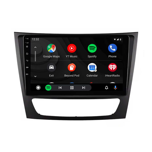 Navigation til Mercedes G CLS E-Klasse | 9 tommer | Carplay | Android | DAB | Bluetooth