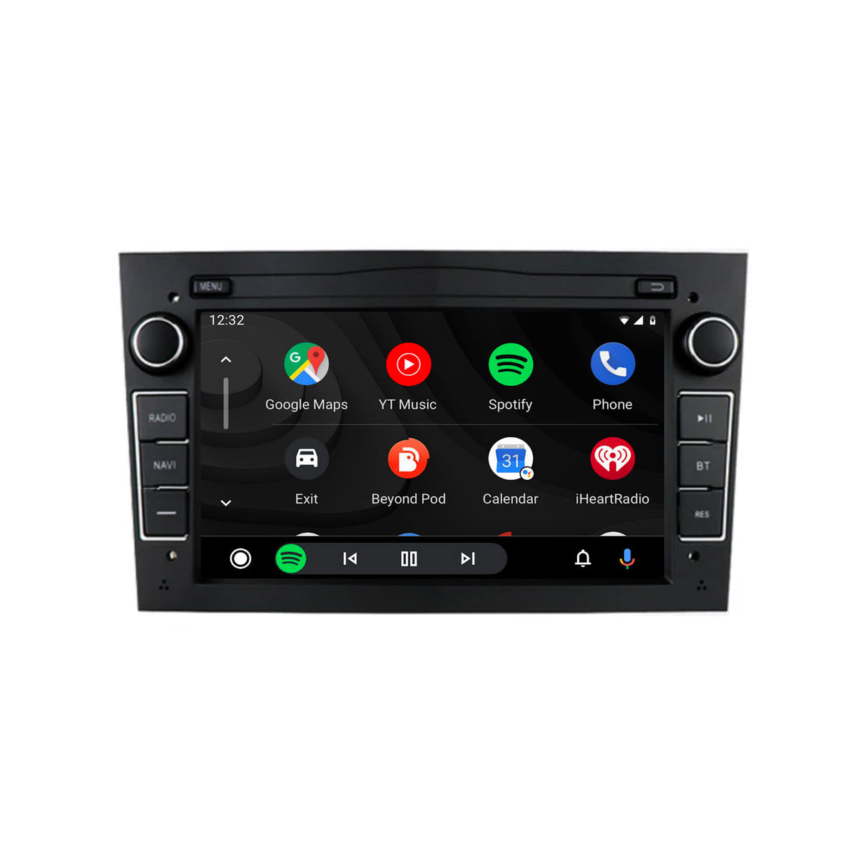 Navigation til Opel Black 7" | Carplay | Android | DAB+ | Bluetooth | 32 GB