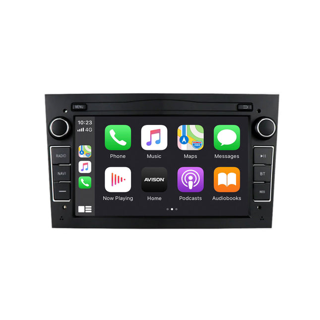 Navigation til Opel Black 7" | Carplay | Android | DAB+ | Bluetooth | 32 GB