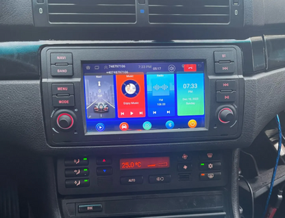Navigation til BMW 3 E46 1998-2006 | Carplay | Android | DAB | Bluetooth