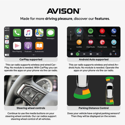 Navigation til VW Golf 7 | CarPlay | Android Auto | DAB+ | Bluetooth