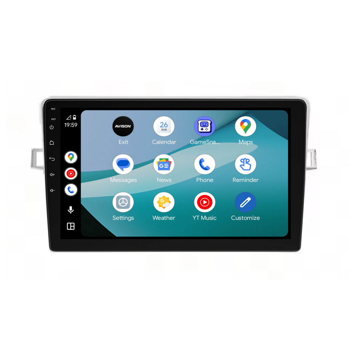 Navigation til Toyota Verso 2009-2018 | CarPlay | Android Auto | WIFI | Bluetooth | QLED | XR6