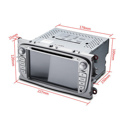Navigation til Ford Silver Oval 7" | CarPlay | Android | DAB+ | Bluetooth | 64GB