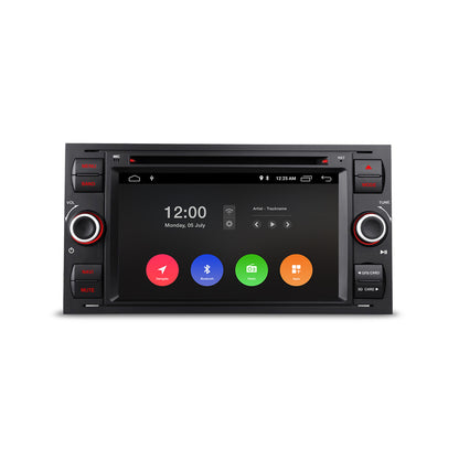 Navigation til Ford 7 "| CarPlay | Android Auto | DAB+ | Bluetooth