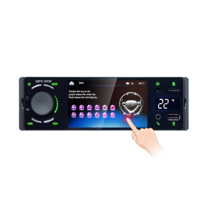 Universal 1 DIN bilstereo med 4 " skærm / Bluetooth / FM | AU / kamera